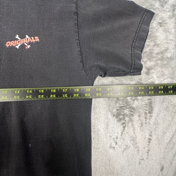 In4ma+Tion Originals Black Bones Graphic T-shirt Size Medium - Picture 6 of 8